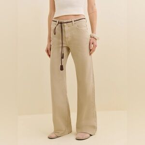 Reformation Cary Low Rise Slouchy Wide Leg Jeans